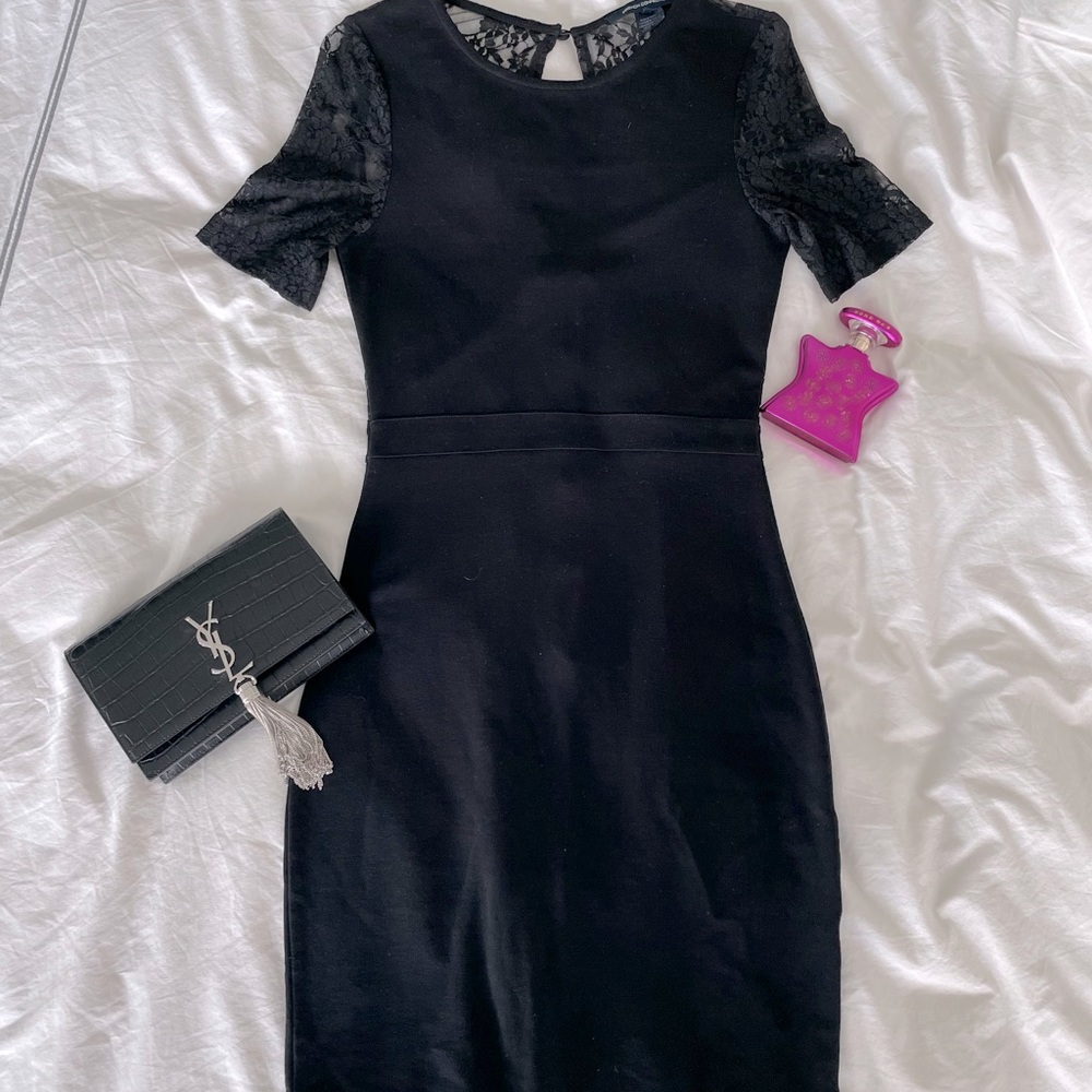 French Connection Black Dress
